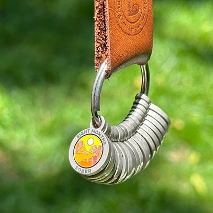 Eight Months Sober sobriety token - The Achieve Mint