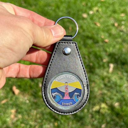 Eight Years Sober sobriety coin - The Achieve Mint
