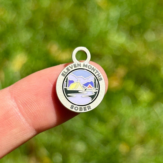 Eleven Months Sober sobriety token - The Achieve Mint