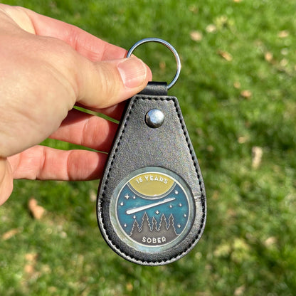Fifteen Years sober sobriety coin - The Achieve Mint