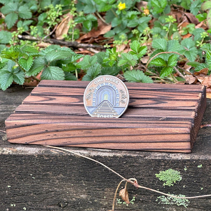 One Week Sober sobriety coin - The Achieve Mint