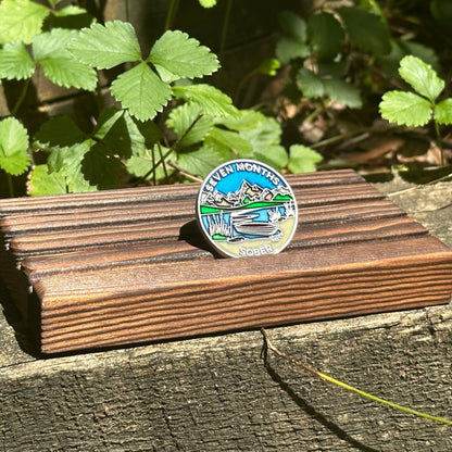 Seven Months Sober sobriety coin - The Achieve Mint