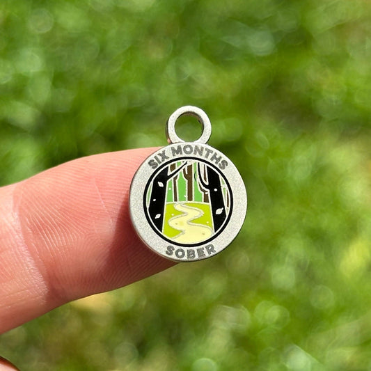Six Months Sober sobriety token - The Achieve Mint